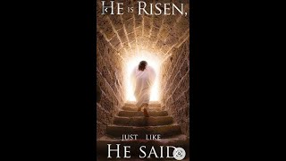 He Has Risen, for me and you.