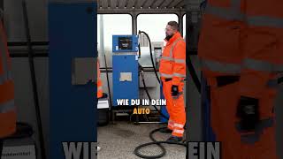 Tanken von Dieselloks