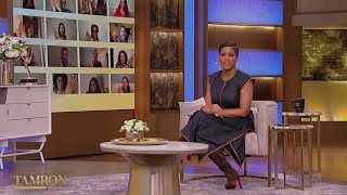 Tamron Hall in suede OTK boots - 10-Mar-2021