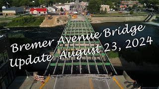 Bremer Avenue Bridge Update - August 23, 2024