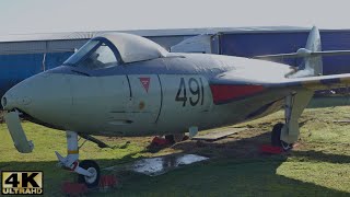 Hawker Sea Hawk fighter bomber - Royal Navy's main fighter bomber-aircraft during the Suez crisis