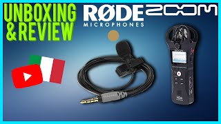 ZOOM H1n & RODE SmartLav+ [Unboxing & Review] (ITA)