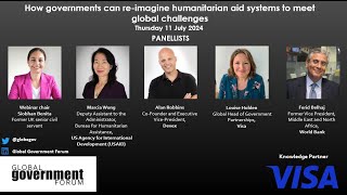 How governments can re-imagine humanitarian aid systems to meet global challenges