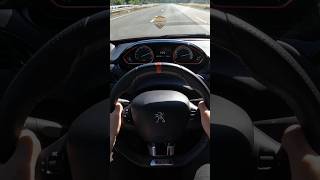 Peugeot 208 GTI Acceleration on German Autobahn. THIS SOUND is INSANE #peugeot #autobahn #sound #car