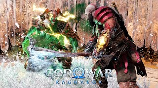 Beigadr The Feared Boss Fight (No Damage) - GOD OF WAR RAGNAROK [GMNM, PS5, 1440p]