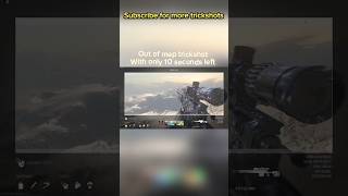 Trickshot out of map on afghan mw3 #mw3 #callofduty #trickshotting #bo2 #cod #codtrickshotting #bo6