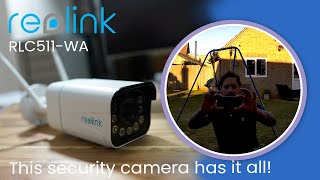 Reolink RLC511 WA Spotlight Security Camera | This is solid!