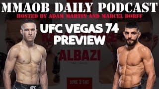 UFC Vegas 74: Kara-France vs. Albazi Preview MMAOB Daily Podcast For May 28th