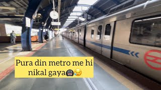 Delhi metro | met my friend