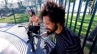 BMX SKATEPARK ADVENTURE WITH KRIS FOX, LAHSAAN KOBZA & ALFRDO MANCUSO