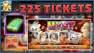 NEVER AGAIN! 225 Adv. Myst Tickets for Kubfu  - Pokeland Legends