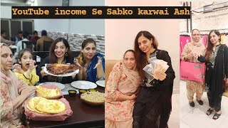 Is Month Ki YouTube Income Se Ghar Walon Ko Karwai Aish | Sath Ami Ko Karwai Winter Shopping