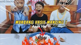 MUKBANG ANAK HIU ‼️ HASIL MANCING❗