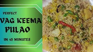 Mix Vegetables Keema Pulao Recipe. Best Sabzi Pulao Ever Made By Dasi Cooking With Maryum