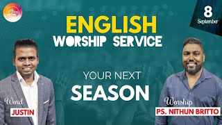 BNLCF Sunday English Service - 8th Sep 2024