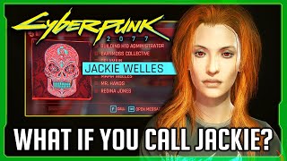 Cyberpunk: What Happens if you Call Jackie After you Send his Body to his Mother — Cyberpunk 2077