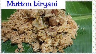 How to prepare mutton biryani in Tamil / mutton biryani