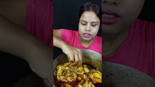 Eating Challenge Mutton Fat Curry