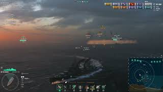 World of Warships: D-Day Part 3 Uganda 5 Stars Most Chill Final Part 1080p60fps