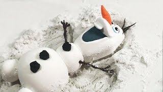 [띠부] 클레이로 겨울왕국2 올라프 만들기 Air Dry Clay OLAF (Frozen 2)