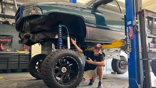 24 Year Old Cummins Gets A GIANT $40,000 Lift Built!