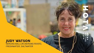 Judy Watson: nerung ballun (Nerang River), freshwater, saltwater | HOTA Commissions|Home of the Arts