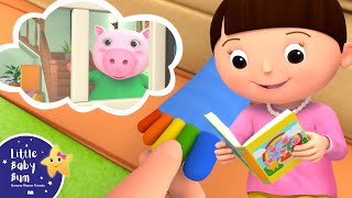 This Little Piggy | Nursery Rhymes and Kids Songs | Little Baby Bum | Animal for Kids