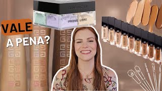 TESTEI A BASE DA GIVENCHY PRISME LIBRE GLOW E O PÓ SOLTO