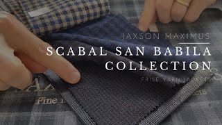 Scabal San Babila Fabric Collection | Bespoke Bundles By Jaxson Maximus Custom Clothiers