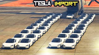 GTA V : Trevor Import 100 Tesla #Shorts | Somioo