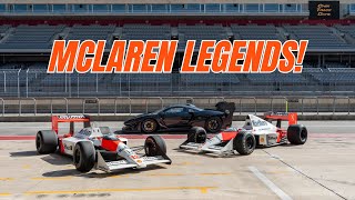 Bruno SENNA drives MP4/4! Most EXCLUSIVE McLaren Trackday in the World!