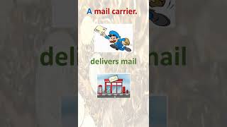 A mail carrier — What does a mail carrier actually do?