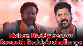 MP G Kishan Reddy says they accept CM Revanth Reddy’s challenge to stay along with Musi residents