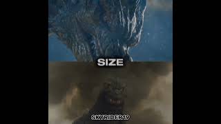 Heisei Godzilla #vs Mv King Ghidorah #edit #viral #godzilla #monsterverse