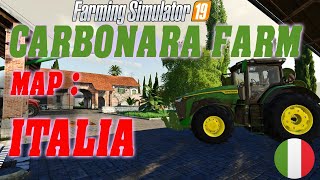 (fs19) 😃🚜 CARBONARA FARM  MAP: ITALIA😂 (multi)🚜