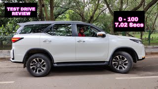 Toyata Legender Test Drive Review - 0 to 100 Speed Test