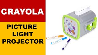 Crayola Picture Projector Night Light Flashlight