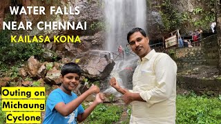 Water Falls Near Chennai | Kailasa Kona | Michaung Cyclone, Tamil Vlog 🏞