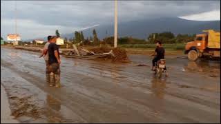 باران شدید استان گلستان شهر گرگان⛈️