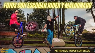 HACIENDO FOTOS CON ESCOBAR RIDER Y MALDONADO WB 📸🔥 | ANDERSONRESTREPO_