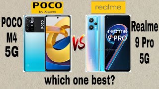 Poco M4 Pro 5G vs Realme  9 Pro || mediatek and snapdragon . best gaming phone under 15k