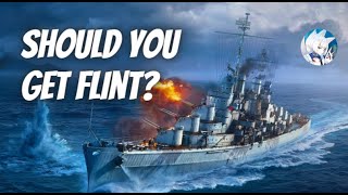 Flint, fun little cruiser, great trainer and good shipyard pick in world of warships wows blitz