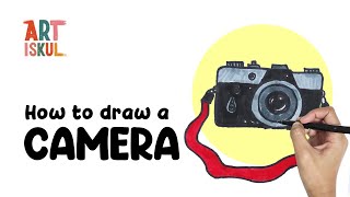 How to Draw a Camera | Simple and Easy Drawing Tutorial For Beginners