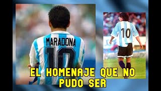 El día que la FIFA no permitió retirar la 10 de MARADONA