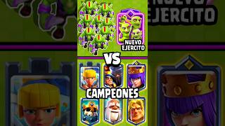 NUEVO EJERCITO de DUENDES vs TODOS LOS CAMPEONES + DUQUESA DE DAGAS | #clashroyale