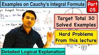 Examples on Cauchy Integral Formula (Part-5)