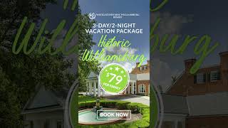 🕰️ Book Your Colonial Escape for $79 | Westgate Historic Williamsburg Resort