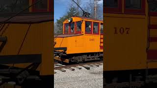 Scranton Transit Authority Street Sweeper No 107, at the Rockhill Trolley Museum