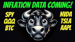 PCE DATA COMING! #SPY #QQQ #NVDA #TSLA #AAPL #BTC