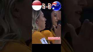 Pinalty INDONESIA VS Australia #ytshorts